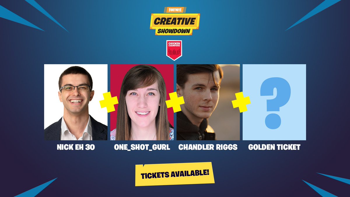 Fortnite On Twitter Root On The Chickenchampions At The Summerblockparty Creative Showdown Nickeh30 One Shot Gurl Chandlerriggs E3 Golden Ticket Find Out More At Https T Co Odmtod3rx8 Https T Co Mbj7k16rxv Chandler Riggs Fortnite 2019 Am Chandler Riggs Fortnite 2019 Am Fortnite On Twitter Root On The Chickenchampions At The Summerblockparty Creative Showdown Nickeh30 One Shot Gurl Chandlerriggs E3 Golden Ticket Find Out More At Https T Co Odmtod3rx8 Https T Co Mbj7k16rxv