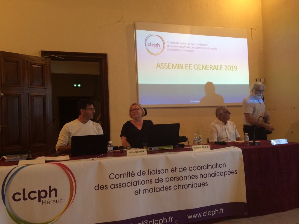 yagueannie's tweet photo. Le Comité de Liaison et de Coordination des Associations de Personnes Handicapées et malades chroniques #CLCPH #Hérault est accueilli au Domaine de Grammont où je représente @Saurel_P pour la tenue de son Assemblée Générale 2019 #Handicap #solidarité @montpellier_ @Saurel_P https://t.co/SARZAj6Crp
