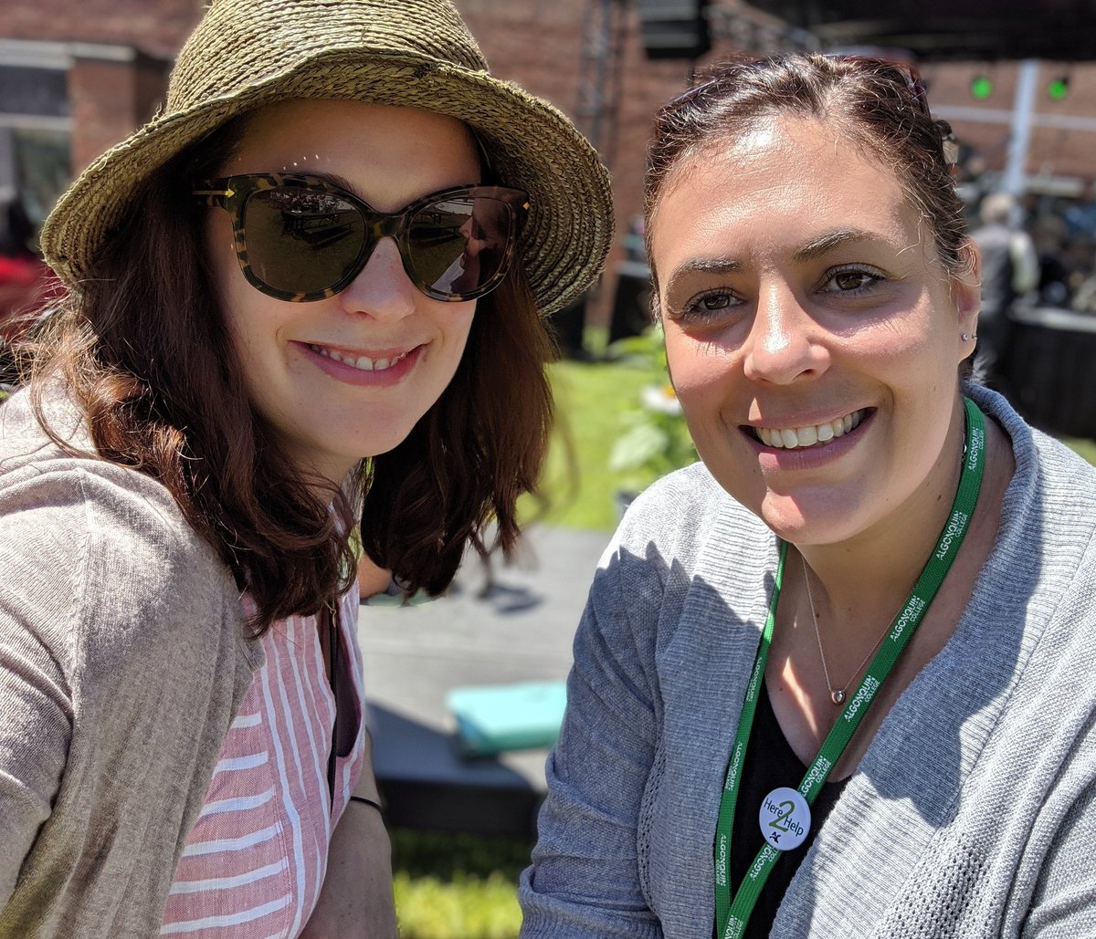 CathyIguana's tweet photo. Communications buddies at #ACBBQ @AlgonquinColleg @amanda_keon https://t.co/XK39CZJV03