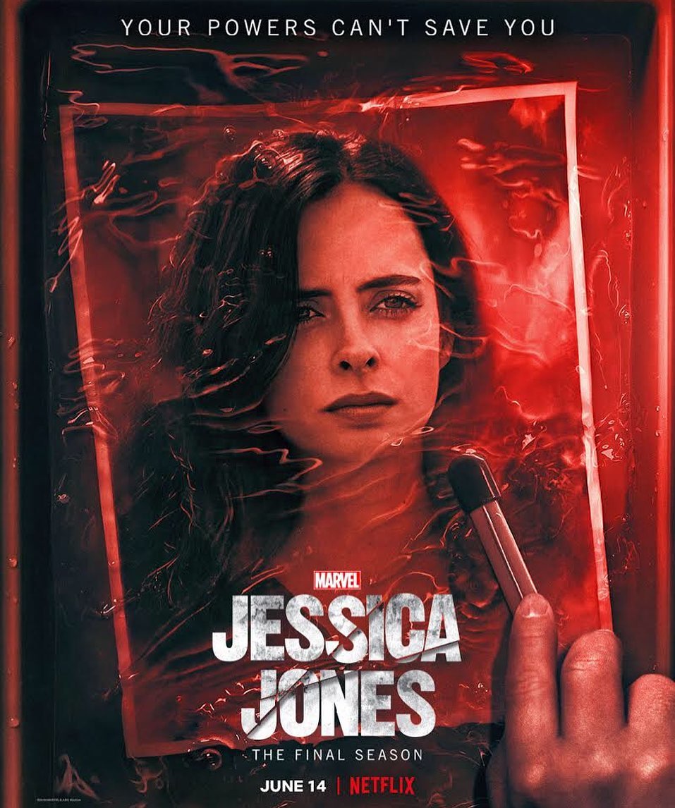 Official Poster ของ Jessica Jones the final season ค่ะ