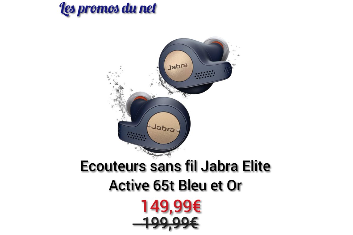 PromosLes's tweet image. 🔴  Ecouteurs sans fil Jabra Elite Active 65t Bleu et Or
🔴Le site pour profiter de l'offre ⬇️ ⬇️ ⬇️
linktr.ee/les_promos_du_…
〰️ 〰️ 〰️ 〰️ 〰️ 〰️ 〰️ 〰️ 〰️ 
✔️Non oubliez pas de partager cette offre avec vos amis ☺️ 👥👥