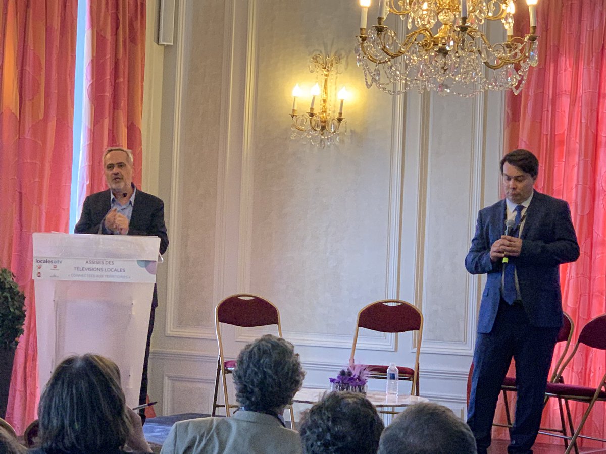 MelTresch's tweet photo. .@michelpicot présente le #BusinessClubdeFrance : le magazine des TPE/PME qui font bouger nos territoires en diff sur les #LocalesTV #AssisesLocalesTV https://t.co/Q11ebeofR6