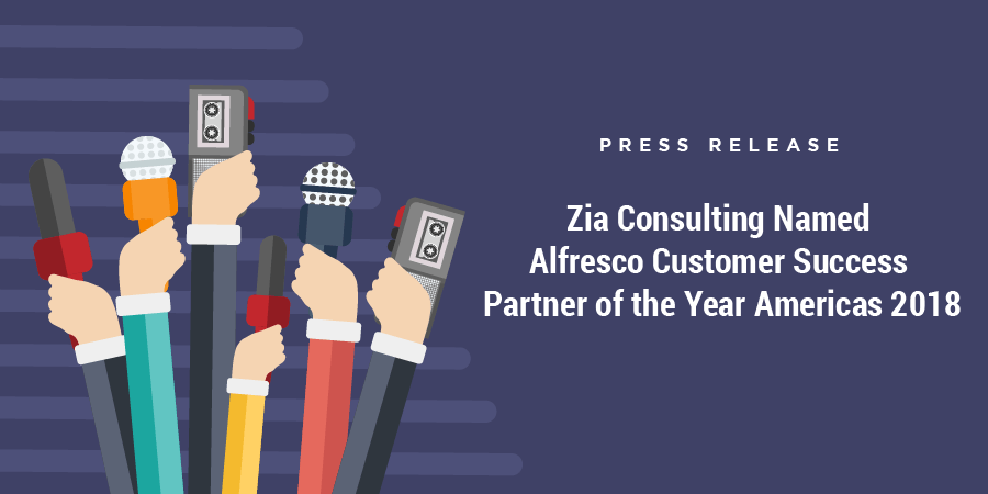 We've been named the <a href="/Alfresco/">Alfresco</a> Customer Success Partner of the Year Americas 2019! Read more here: bit.ly/2EVwUwZ