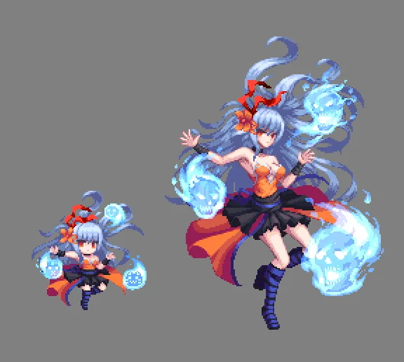 「うるさい人はキライよ」 ロックブーケさん
#ドット絵 #pixelart #ロマサガRS 