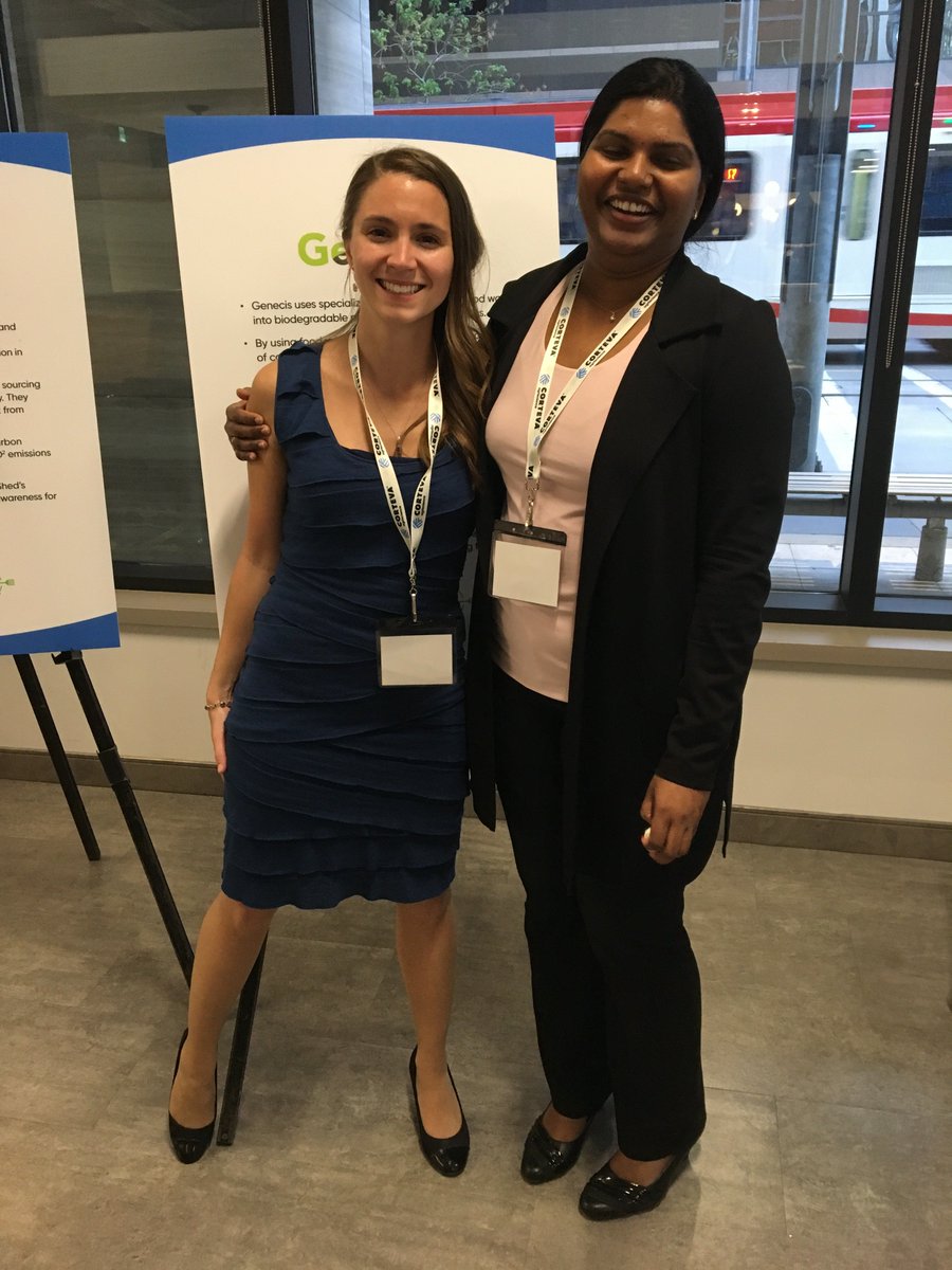 AdvancingAg's tweet photo. What a great night at #TasteTech with our AdvancingAg program participants @isthibout, @ChennupatiI (pictured here) and @scienceSkori. Thank you to @CortevaCA! #FutureLeaders https://t.co/3GQp5GMX4Z