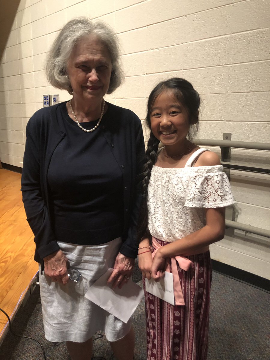 Our very own Dr. Ray Antley AR award winner with Mrs. Antley. Congrats, Chija! Keep reading! #ignitelearningBCPS