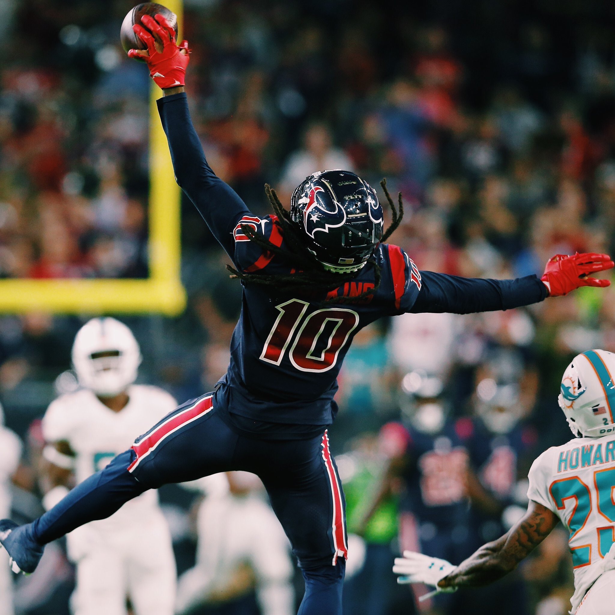 DeAndre Hopkins turns 27 today, self  proclaimed best wide receiver in the NFL. Happy Birthday   