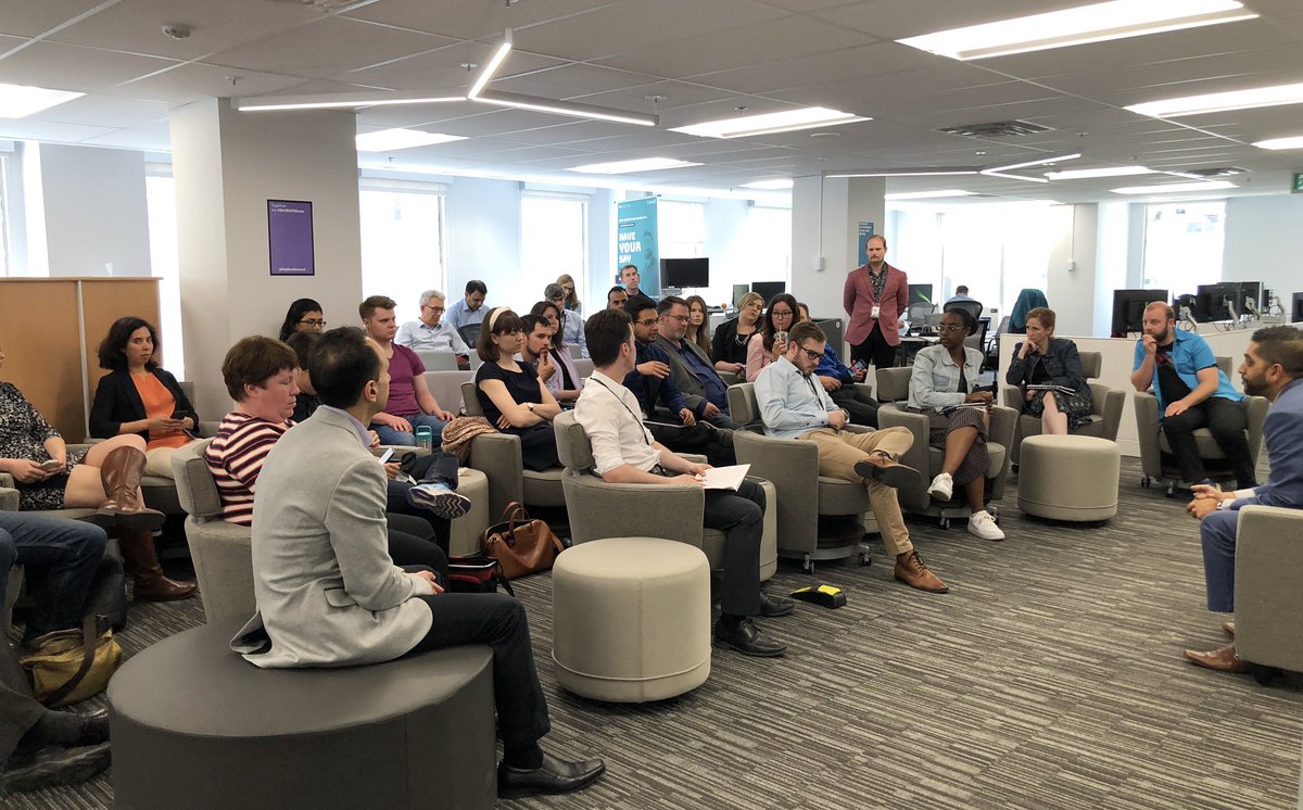 “We’re changing from blocked by default and open by rationale to open by default and blocked by rationale.” #PragmaticSecurity is about being context-aware. Thanks to @ibash_10 and all of our #GC guests for the talk on #cybersecurity and digital ID. Together, we #GetShiftDone. 👏🏼