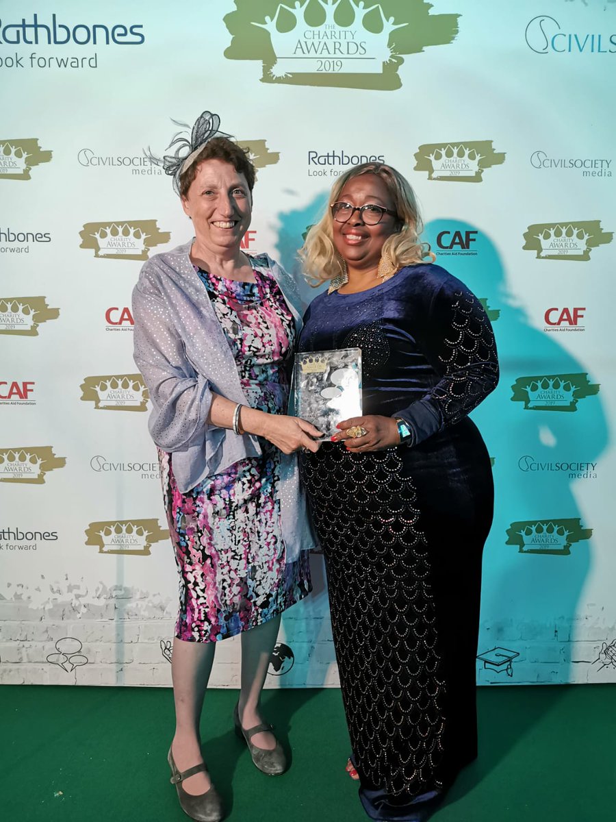 AsylumAid's tweet photo. This #CharityAwards for our childcare campaign reflects the committed involvement of groups of women with lived experience of the asylum system @DEWAproject @WhyRefugeeWomen @WASTCampaigning @RWSGScot @wssagwales #ProtectionGapAdvocates https://t.co/WwMxK9NVMU