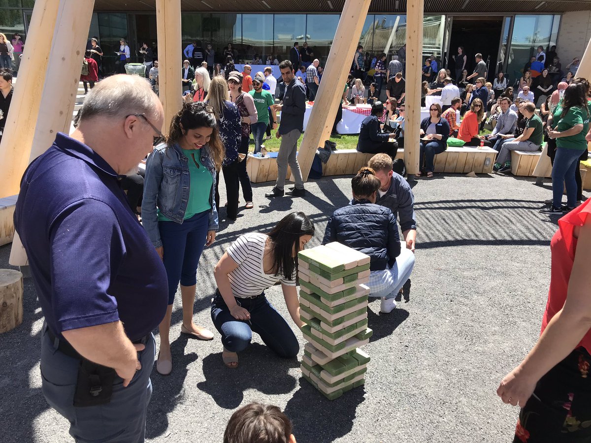 AlgonquinColleg's tweet photo. It’s a battle of wits and strategy at today’s #ACBBQ. https://t.co/9ZWgGGkRxl