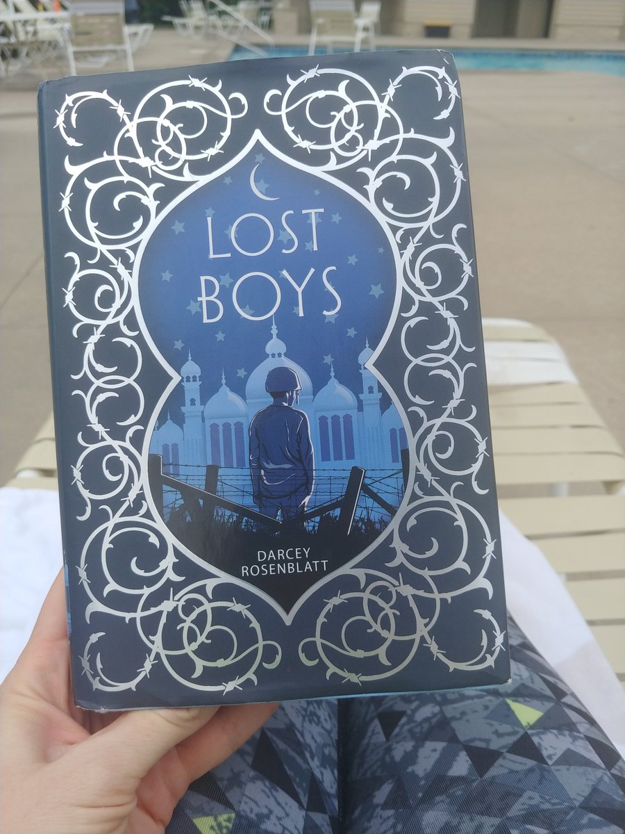 MrsHeatherBeaty's tweet photo. Starting book #2 of summer break. Having a son who loves to read means I've got book recommendations. #LSReads https://t.co/f0nmL4axS0
