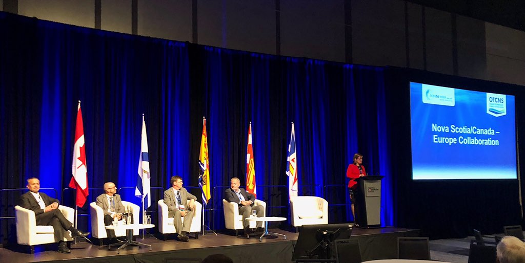 Notre Déléguée commerciale principale, <a href="/Chris_SmithM/">Christine Smith</a>, est l’animatrice du débat sur la collaboration Nouvelle-Écosse/Canada-Europe ici à Halifax lors de la conférence #H2019! #Diversifions <a href="/SDC_TCS/">Service des délégués commerciaux</a> <a href="/CommerceCanada/">Commerce Canada</a>