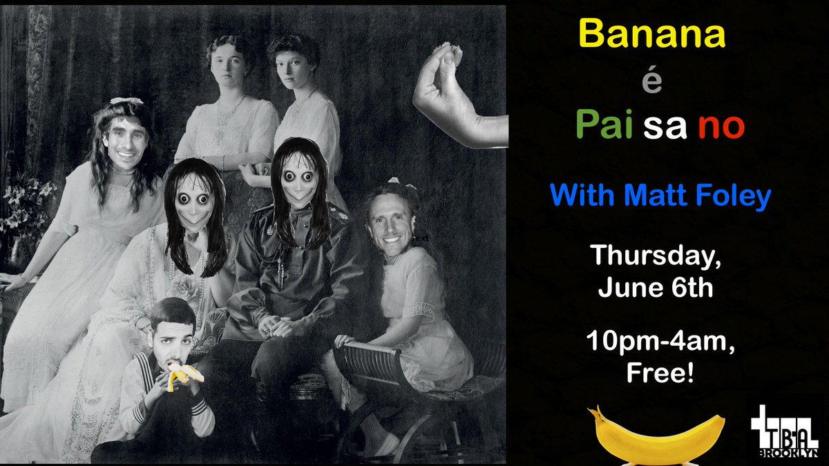 TBABrooklyn's tweet image. Tonight @ 10pm! #Banana_e_Paisano
#MattFoley (#Understory) / Residents #Elon (@kolektinyc ) + @daviDPaglia (#SoulClapRecords)