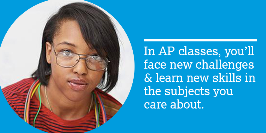 APforStudents's tweet photo. When you take AP, you get a taste of college-level work while developing the academic skills you’ll need for college success. You might even discover your career path. https://t.co/M48xEunyWP https://t.co/lghHVvVIw6