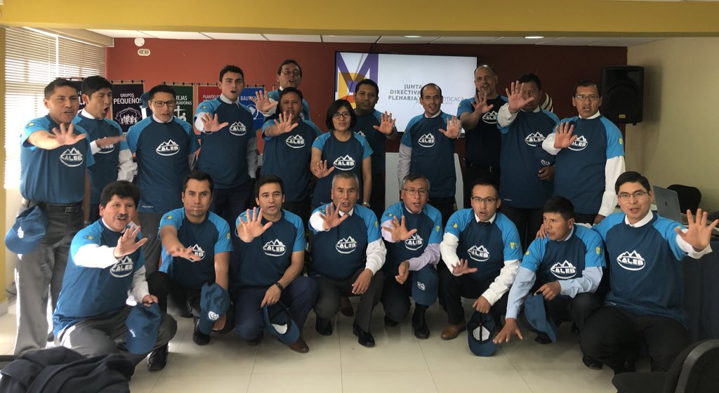 Miembros de la Junta Directiva Plenaria de la #MLT se unen a Misión Caleb #JuntosHastaTerminarLaObra #CRM <a href="/josechasiempre/">José Chávez</a> <a href="/Pr_RonaldAquije/">Ronald A. Aquije H.</a> @Pr_TonnyQuispe @PrDSantiago