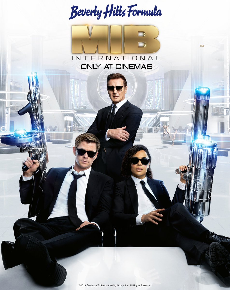 *** Announcement ***
To celebrate the release of MEN IN BLACK™: INTERNATIONAL, only at cinemas, Beverly Hills Formula are offering the chance to win an amazing trip to NEW YORK CIRY for you and a friend!

To enter, visit our website for more details🕶️
