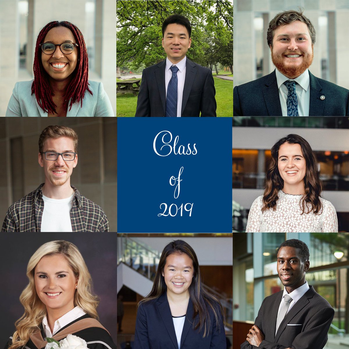 SprottSchool's tweet photo. Introducing our Great Grads of 2019! We asked some of our most recent @SprottAlumni to reflect on their time at Sprott School of Business at @Carleton_U. Read what they had to say: https://t.co/fmvDGN5593 #CarletonConvocation #SprottGreatGrads #Classof2019 https://t.co/yaLakHzWTc