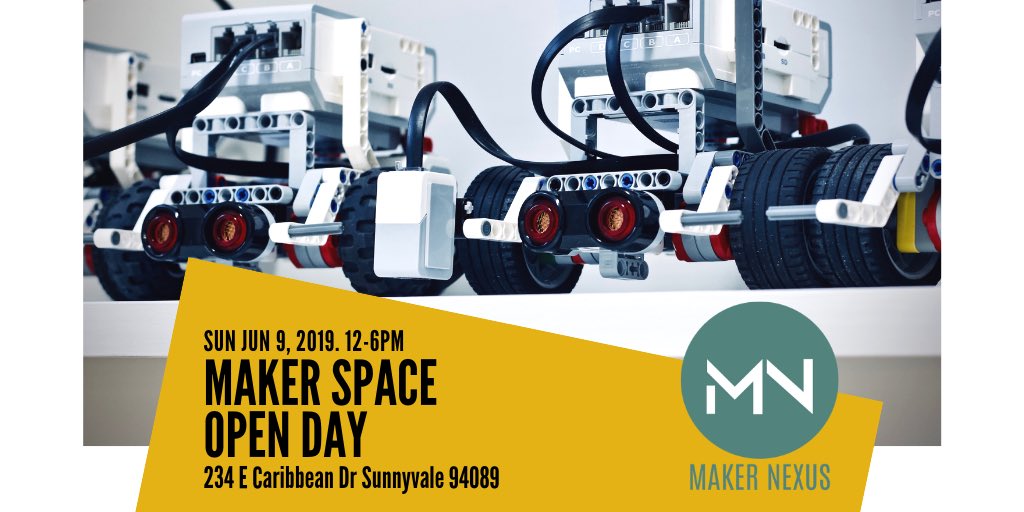 maker_nexus's tweet photo. Join us at the South Bay’s newest #makerspace this Sunday! Maker Nexus is a non-profit maker community located in Sunnyvale. Run by makers, for makers. #makersmovement #makersgonnamake #youngmakers #youthcamps #maker https://t.co/eIc7SRftHu