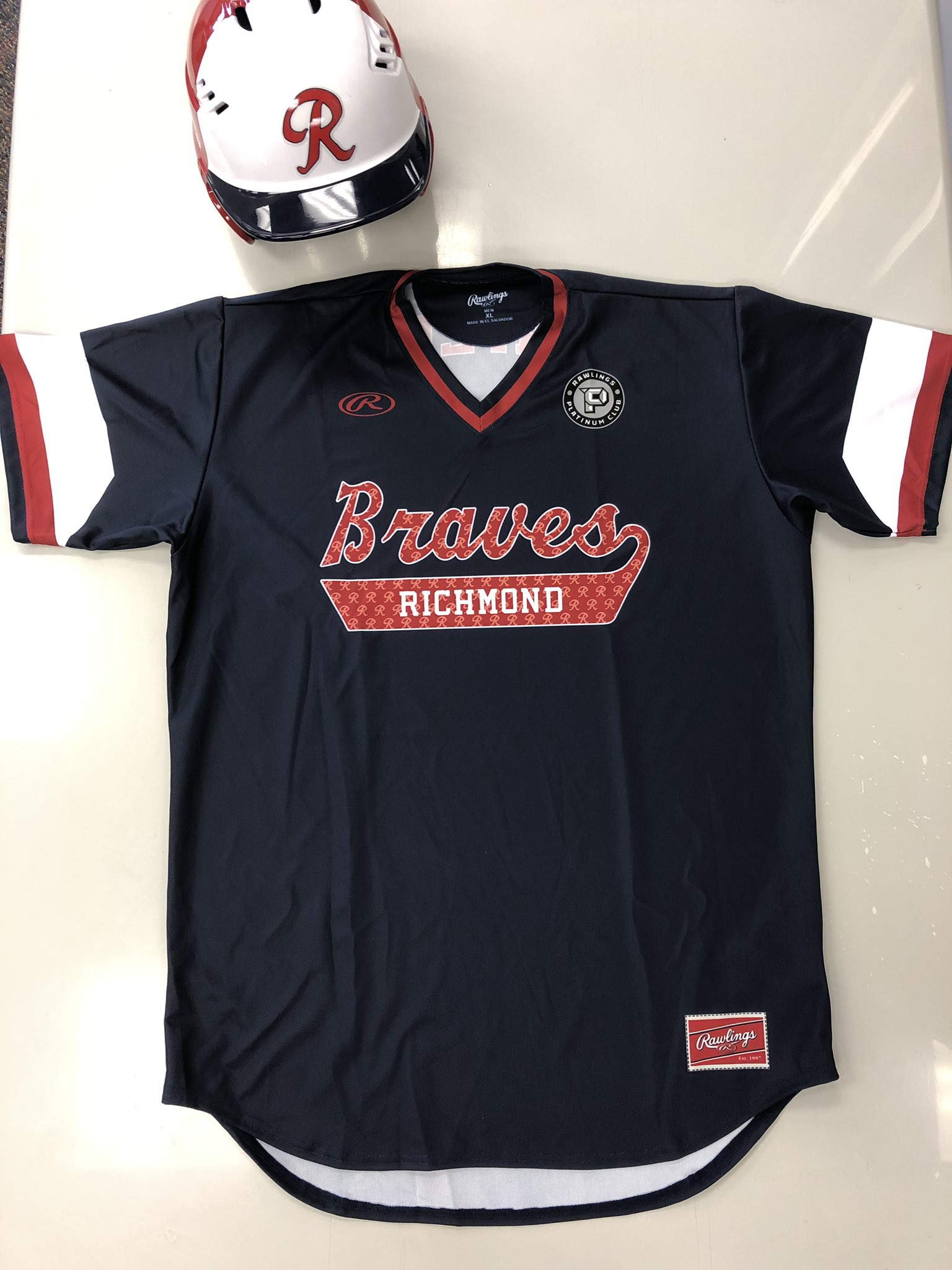 richmond braves jersey