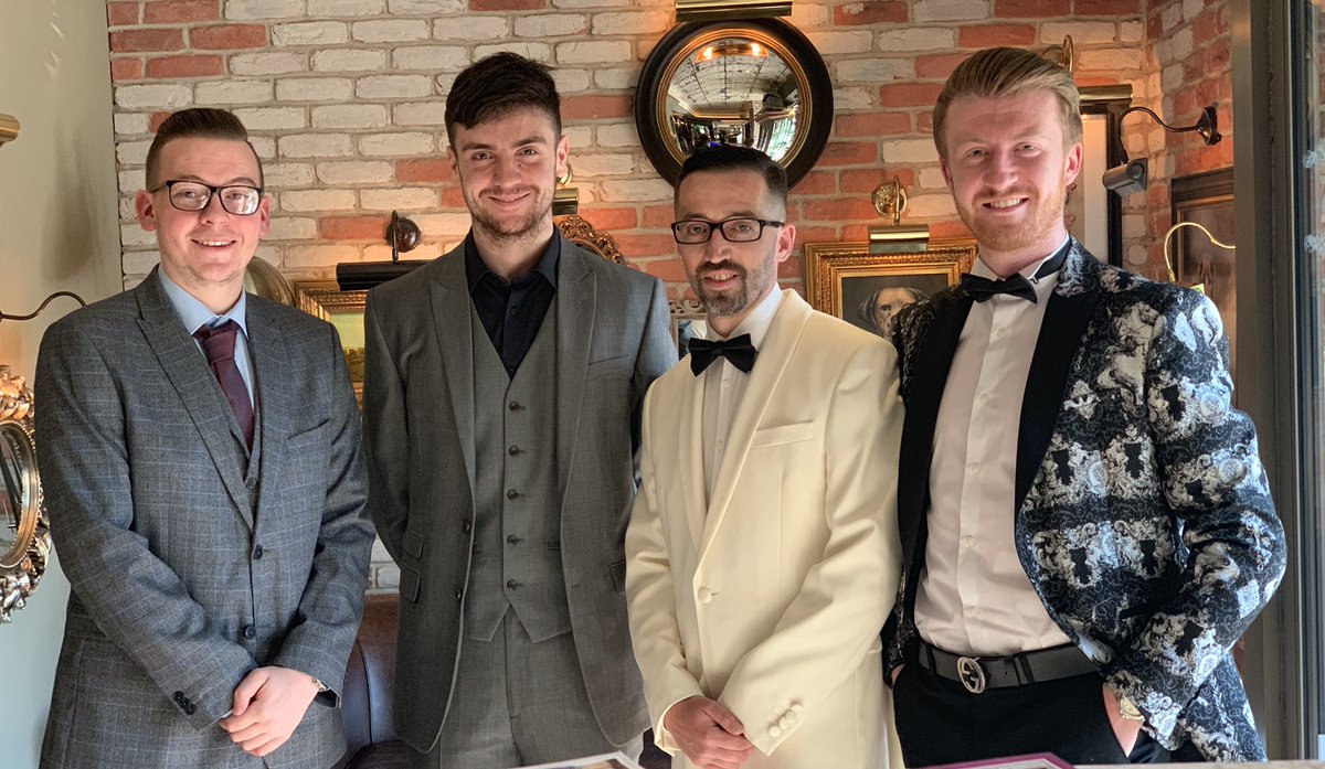 The boys are ready for the awards tonight! #ERBA19