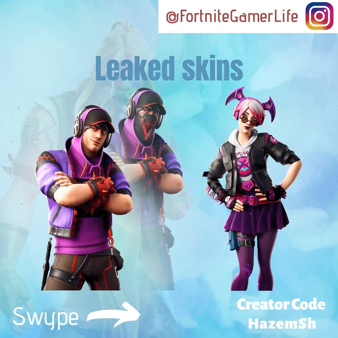 FortniteGamerL2's tweet photo. New update leaked skins !!

Use my support a creator code: HazemSh

#Fortnite #fortniteleaks #fortnitegame #fortniteitemshop #fortniteps4 #fortnitevbucks #fortnitebr #fortniteshop #fortnitecommunity #fortniteseason9 #fortnitebattlepass #fortnitebattleroyale #season9 #creator https://t.co/rcdH5u8ScT