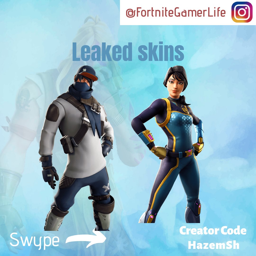 FortniteGamerL2's tweet photo. New update leaked skins !!

Use my support a creator code: HazemSh

#Fortnite #fortniteleaks #fortnitegame #fortniteitemshop #fortniteps4 #fortnitevbucks #fortnitebr #fortniteshop #fortnitecommunity #fortniteseason9 #fortnitebattlepass #fortnitebattleroyale #season9 #creator https://t.co/rcdH5u8ScT