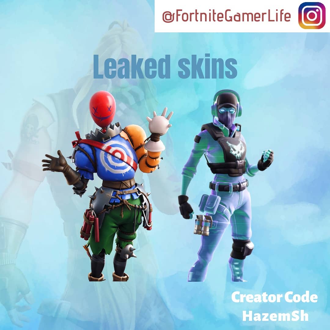 FortniteGamerL2's tweet photo. Leaked skins !!

Use my support a creator code: HazemSh

#Fortnite #fortniteleaks #fortnitegame #fortniteitemshop #fortniteps4 #fortnitevbucks #fortnitebr #fortniteshop #fortnitecommunity #fortniteseason9 #fortnitebattlepass #fortnitebattleroyale #season9 #creator https://t.co/IgNYG7vkFH