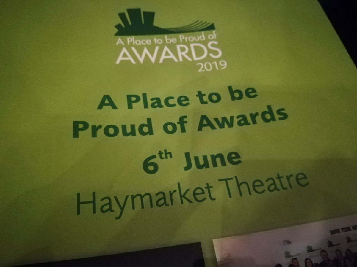 Getting ready for the start of the Place to be Proud of Awards 2019.
<a href="/basingstoke/">basingstoke</a>