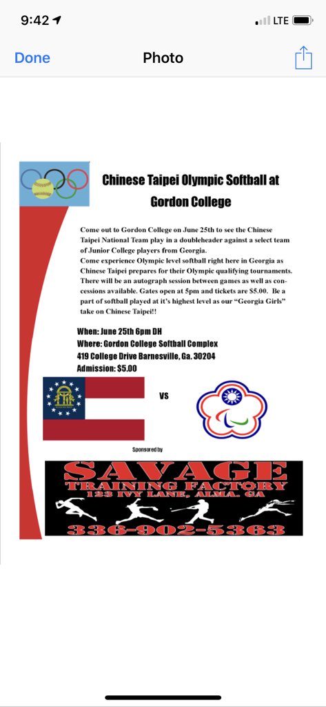 South Georgia State Softball tweet media