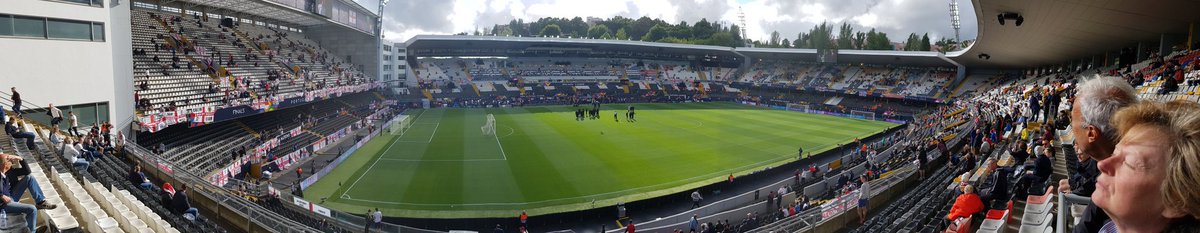 knewey1's tweet photo. The suns coming out as we approach kick off 
Come on England  
#England #uefanationscup #Portugal https://t.co/cCd7UVz5ZF