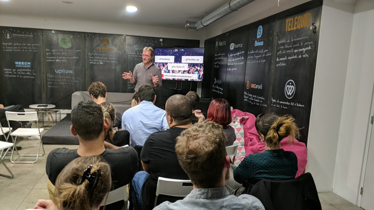 C'est le show ce dernier Pitch !! #PitchMeUp à @at_home_fr