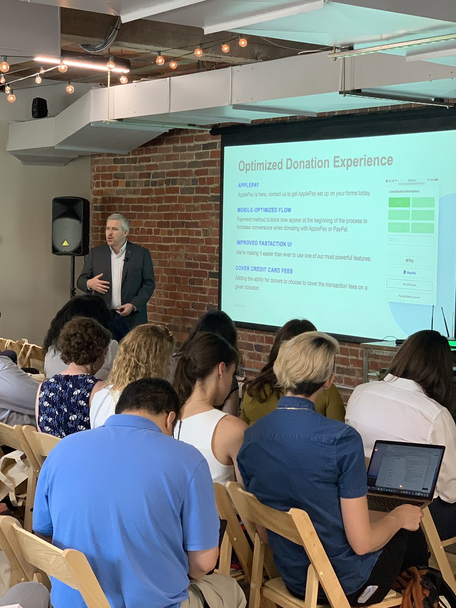 sierrajtoday's tweet image. At the @EveryActionHQ #productroadmap #productsummit for the rundown on all of the exciting new features!!! #NonprofitCRM #Fundraising #DigitalMarketing