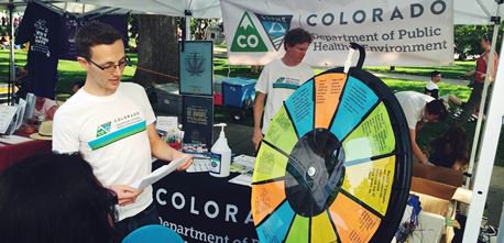 Check out the <a href="/CDPHE/">Colorado Department of Public Health & Environment</a> booth during Juneteenth on June 15 and 16! Play a game! Win a prize! Learn about their agency and how you can live a healthier life.