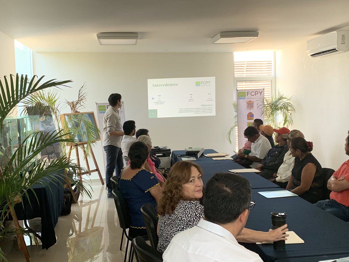 CEDESU_UACAM's tweet photo. El Fondo Climático de la Península de Yucatán @FondoFCPY convoca a los proyectos seleccionados para apoyo financiero de #Campeche en instalaciones del #CEDESU de @UACamTransforma #Campeche #QRoo #Yucatán #FCPY https://t.co/ZyCAKjxEcN