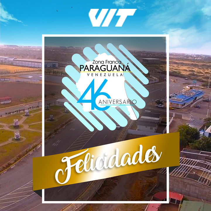 computadorvit's tweet photo. Desde VIT felicitamos a @zonfipca quienes durante 46 años continúan impulsando la economía productiva de la península. #Venezuela #Zonfipca https://t.co/vyPjn1PrwC