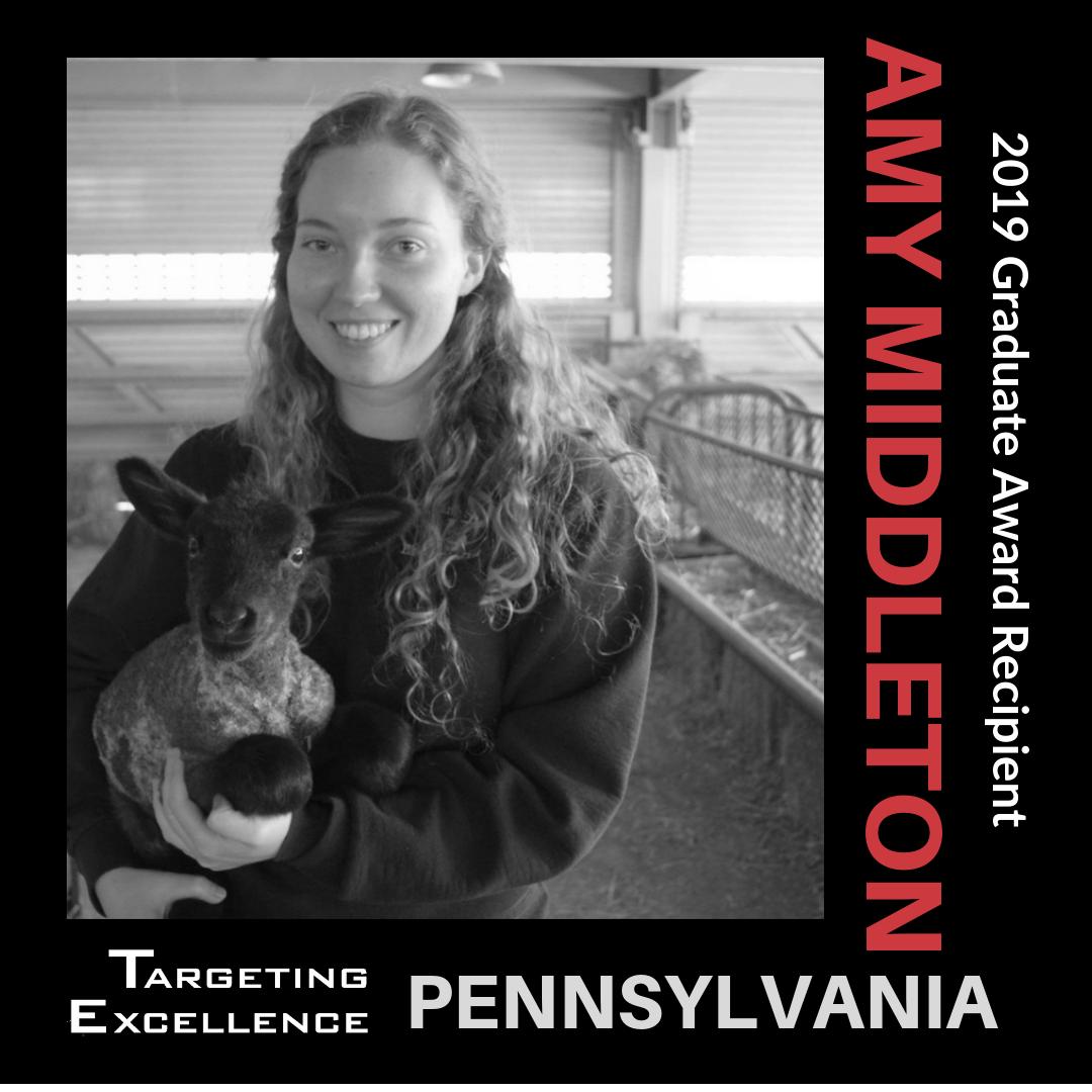 TargetingExcel's tweet image. Congratulations to Amy Middleton as she continues reaching her goals in the world of agriculture!