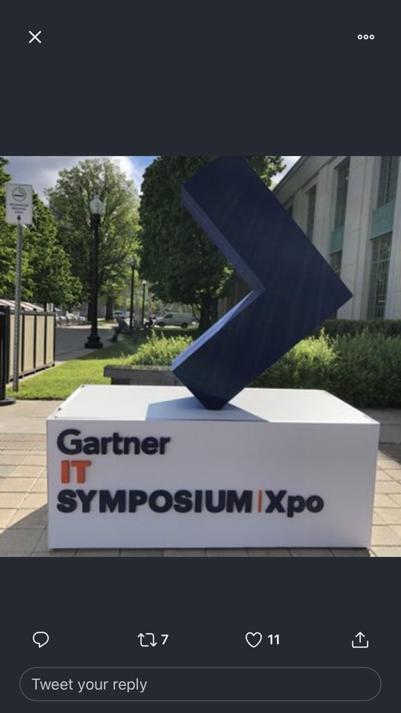 JulieLeese1's tweet photo. My head is full of ideas and learnings after the #GartnerSYM in Toronto this week. Phenomenal keynote speakers that left me inspired, and too many take-aways from the sessions on the changing role of the CIO and digital transformation! #TimeToDigest #HeadingHome #TCDigital https://t.co/niAhQiiTTz