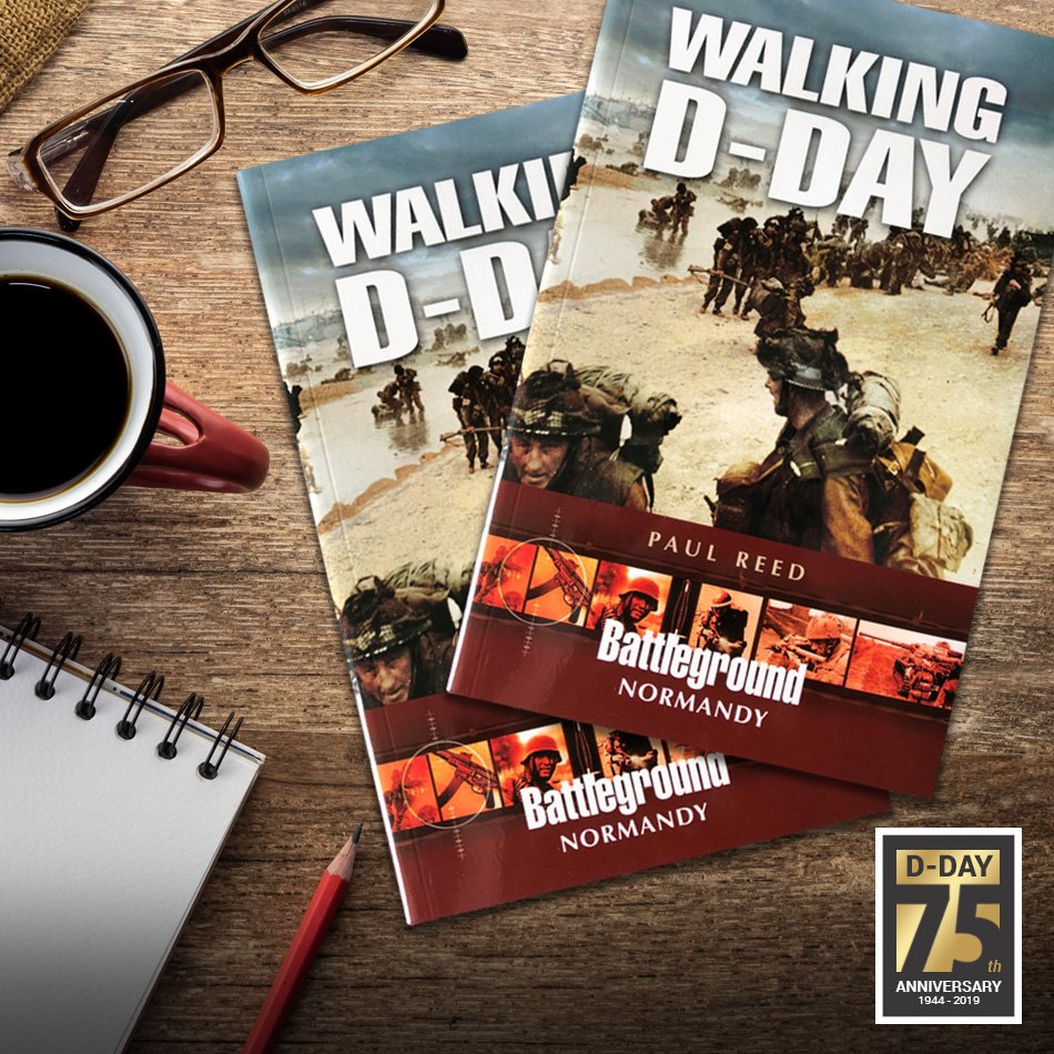 In commemoration of the D-Day Landings 75th anniversary, we're giving away a signed copy of 'Walking D-Day' by Paul Reed. To be in with a chance of winning, answer this question in the comments: What was the code name used by the Allies for the D-Day naval landings at Normandy?