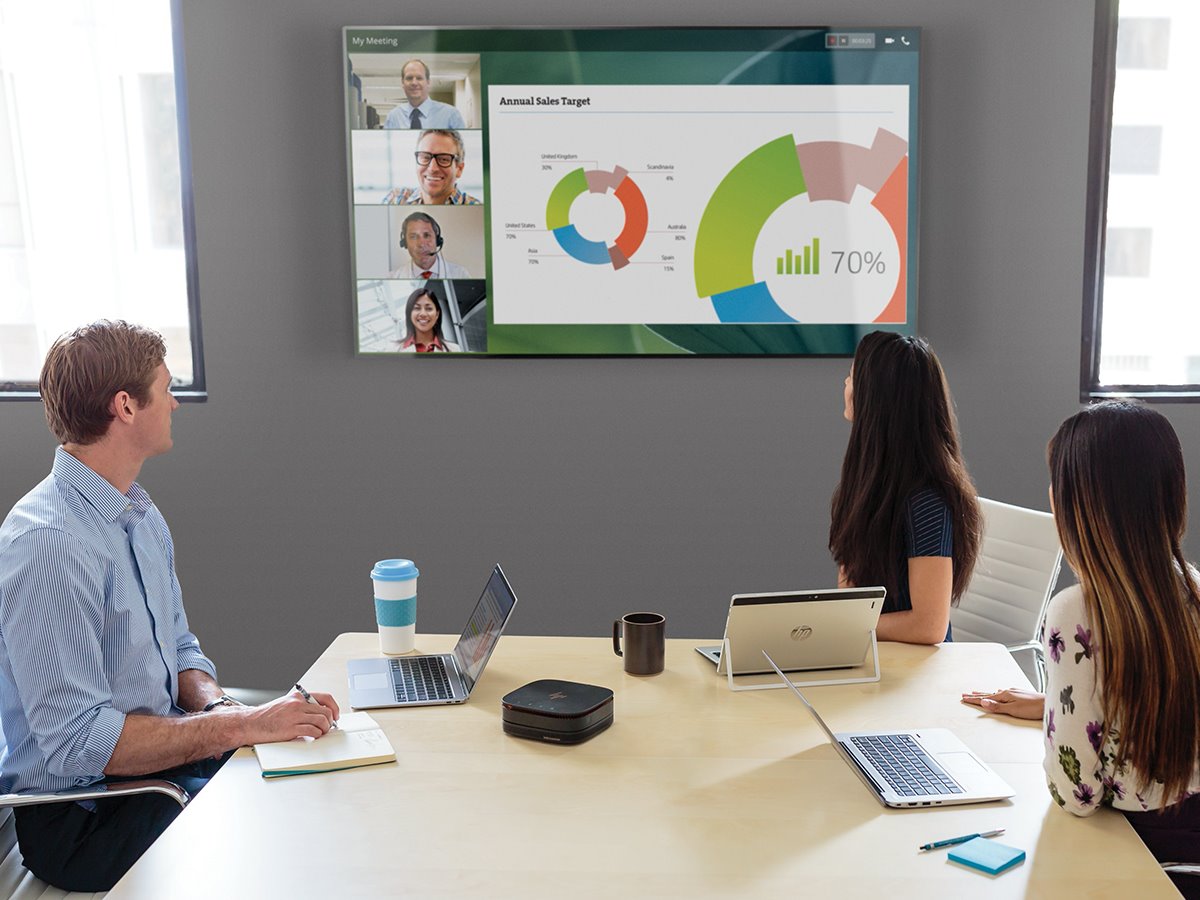 CNXN_Petrovic's tweet photo. Modernize your meeting room. HP Elite Slice makes collaboration fast and easy with one-touch control of Skype for Business™6 and wireless sharing with Intel® Unite™ #HPEliteSlice #collaboration #IntelUnite #SkypeforBusiness https://t.co/zFeNWk7r5Q