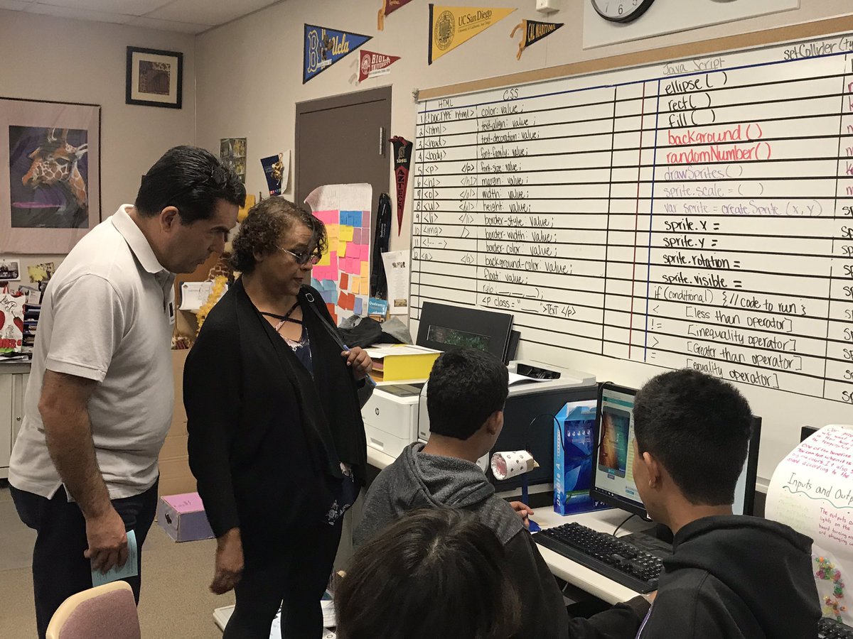 For the past three days, students have shown off their coded games and digital prototypes to their parents. Creativity and innovation at its finest! <a href="/codeorg/">Code.org</a> <a href="/EastLakeTritons/">ELM Tritons</a> <a href="/CSforALL/">CSforALL</a>