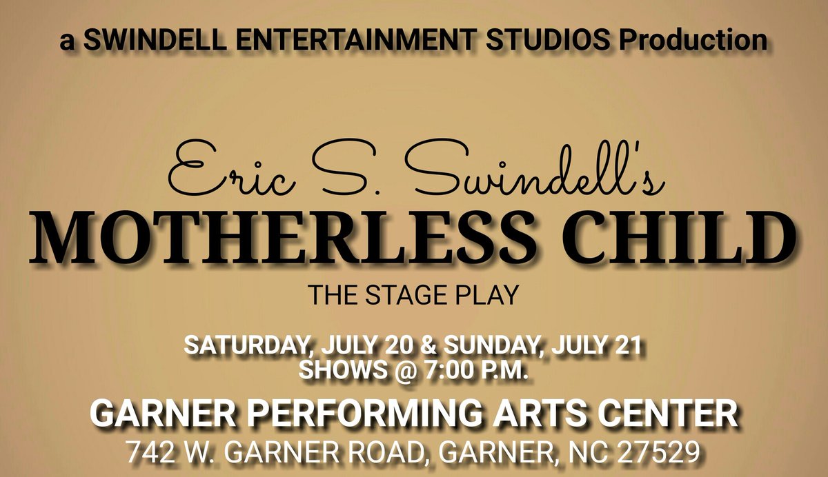 EricSSwindell's tweet image. 🎟 Get Your Tickets To My Upcoming Stage Production Today...!!! 🎫

eventbrite.com/e/eric-s-swind…

#Actor #Writer #Director #Producer #Author