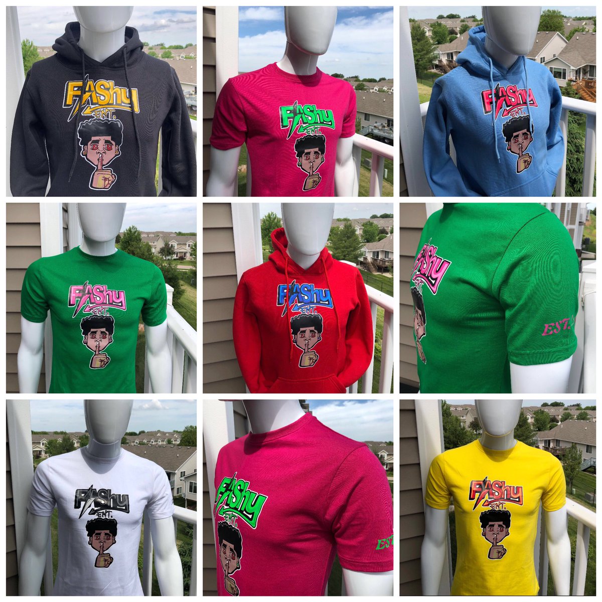 flashyglo's tweet photo. NEW FLASHY DESIGNER RESTOCK ‼️‼️ Shirts &amp; Hoodies now in stock. special Hoodie release 🔥..Hoodies won’t be back till winter get yours while i have them in stock. “They Hate when you Flashy ⚡️” Get with it or get left 🤮 SHIRTS: 25$ HOODIES:50$ https://t.co/BkLRDDOHfd