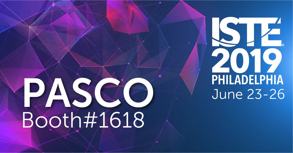pascoscientific's tweet photo. Come by and join us in Booth#1618 at @iste in Philadelphia, Pennsylvania.

#science #education #ISTE19 #educators https://t.co/vOCH36MEF6
