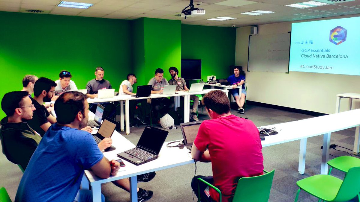 Cloud Native Barcelona (@barcelonacloud) on Twitter photo Our first @GCPcloud #StudyJam! 🙌🙌
Thank you all for coming & thanks to <a href="/raelga/">Rael Garcia</a> for being the best teacher! 🤓See you at the next one! 👋
#CloudNativeBarcelona #cncf #GCP #GoogleCloud Our first @GCPcloud #StudyJam! 🙌🙌
Thank you all for coming & thanks to <a href="/raelga/">Rael Garcia</a> for being the best teacher! 🤓See you at the next one! 👋
#CloudNativeBarcelona #cncf #GCP #GoogleCloud