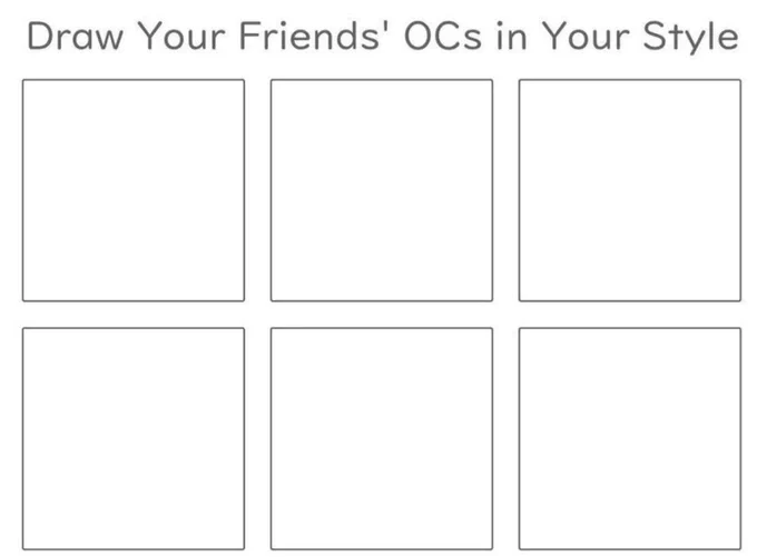 I've been thinking about doing one of these for a while. I'm probably gonna take my sweet time but... mutuals...hit me up...pls... 