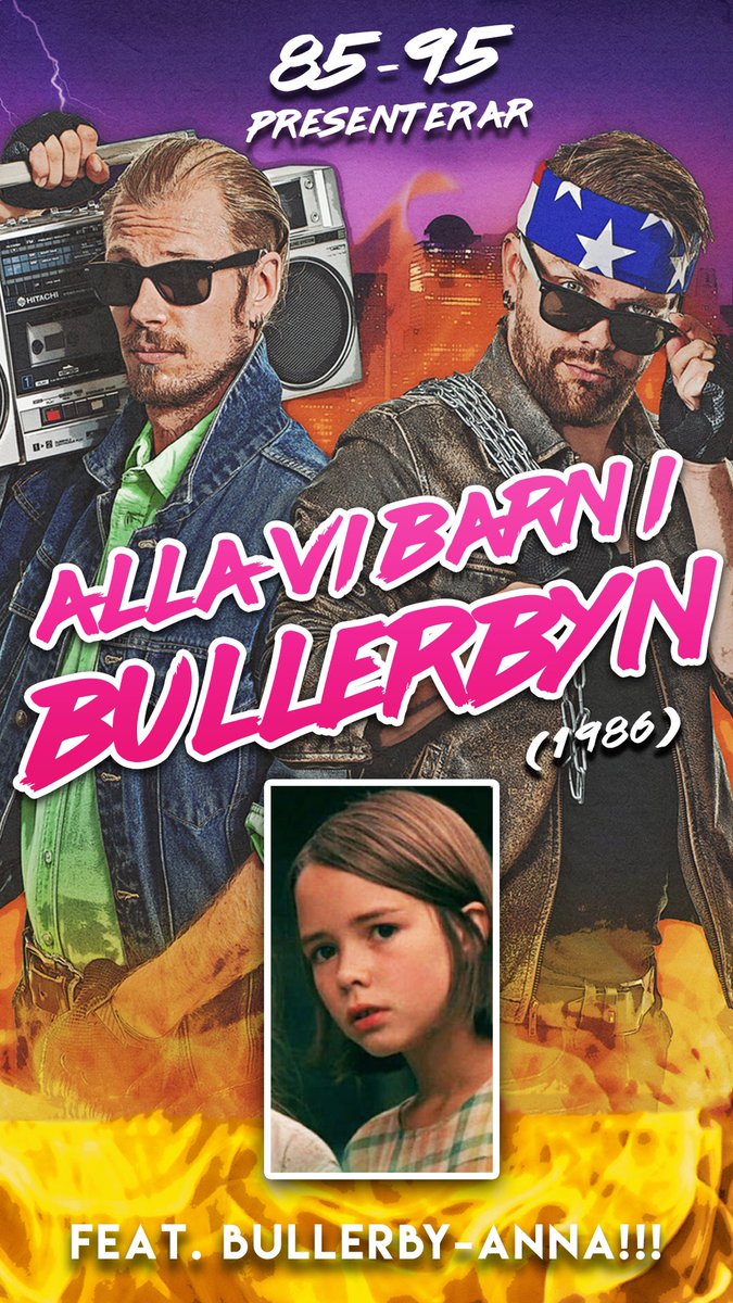 De som kan vara av intresse är att 85-95 podcast idag släppte nytt avsnitt om den ultimata sommarlovsfilmen ”Alla vi barn i Bullerbyn”. Dessutom gästat av självaste Anna Sahlin, aka Bullerby-Anna. Välkomna på lyssnarfest! ⭐️

soundcloud.com/8595podcast/al…

#8595podcast #Bullerbyn