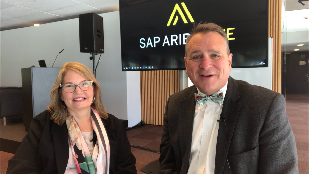 I had the pleasure of interviewing and learning from ⁦@MollySpatara⁩, Global VP of Brand Experience for ⁦@SAPAriba⁩ and ⁦@SAPFieldglass⁩ today at #SAPAribaLive!  Watch for the interview next week! ⁦@Regalix⁩ ⁦@RegalixTV⁩