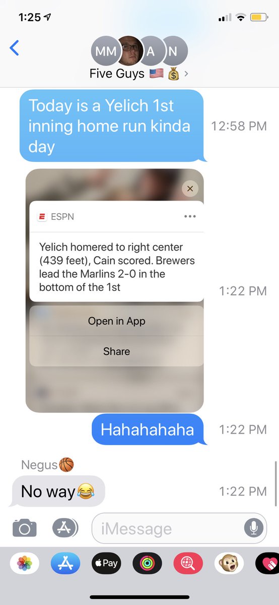 Cdub_25's tweet photo. You bet #CalledIt #AssEatin @ChristianYelich @BarstoolBigCat https://t.co/ThdCeEPbHE