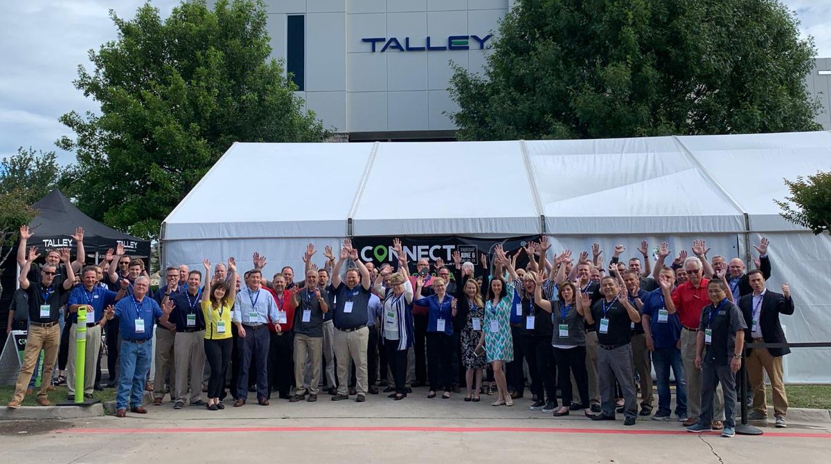 Sinctech's tweet photo. @Sinctech is having a great time at the @talleyinc CONNECT 2019 event in #Dallas today! We are showcasing Sinclair's next-gen #wireless solutions for #Macrocell #SmallCell #DAS #PublicSafety #SCADA and transportation! #TalleyCONNECT https://t.co/SmVP5FX8Bh
