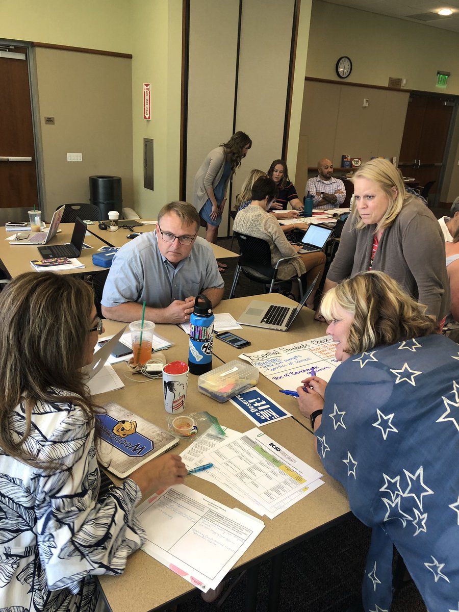 abanks_amy's tweet photo. Principals working hard on essential standards and planning for August! #RCSDChampions https://t.co/ogVfYEM0Kr